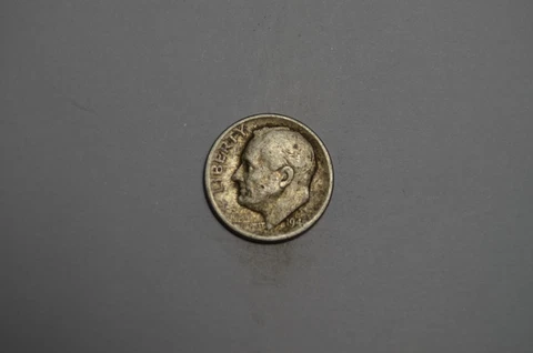 1948 D ROOSEVELT DIME CIRCULATED 90% SILVER #1NM Cover