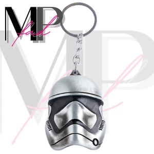 Star Wars Keychain Keyring Key Fob Metal Accessory Home Car Silver STORMTROOPER - Picture 1 of 6