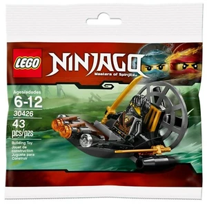 LEGO Ninjago Cole's Stealthy Swamp Airboat. 30426. PolyBag. RARE RETIRED SEALED. - Picture 1 of 3