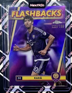 Kaka 2024 Topps Chrome MLS Flashbacks Purple /199 - Foto 1 di 3