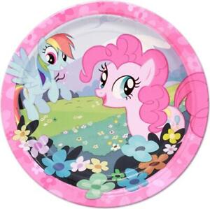 My Little Pony Friendship Dessert Plates Birthday Party Supplies 8 Per Package