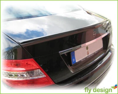 Autospoiler per Mercedes-Benz W204 IN Argento Cubanite, per Un Lussuoso Look - Immagine 1 di 4