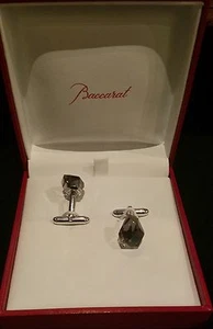 Baccarat Manschettenknöpfe "ROCK" nebelgrau - Bild 1 von 1