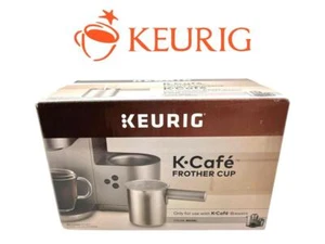 Keurig K-Cafe Frother Cup Special Edition Nickel - New - Picture 1 of 2