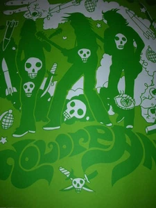 Tyler Stout Dolorean Tour Blank Concert Poster Silkscreen Print 2004 - Picture 1 of 2