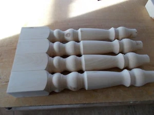 Pine Wood table legs - Picture 1 of 4