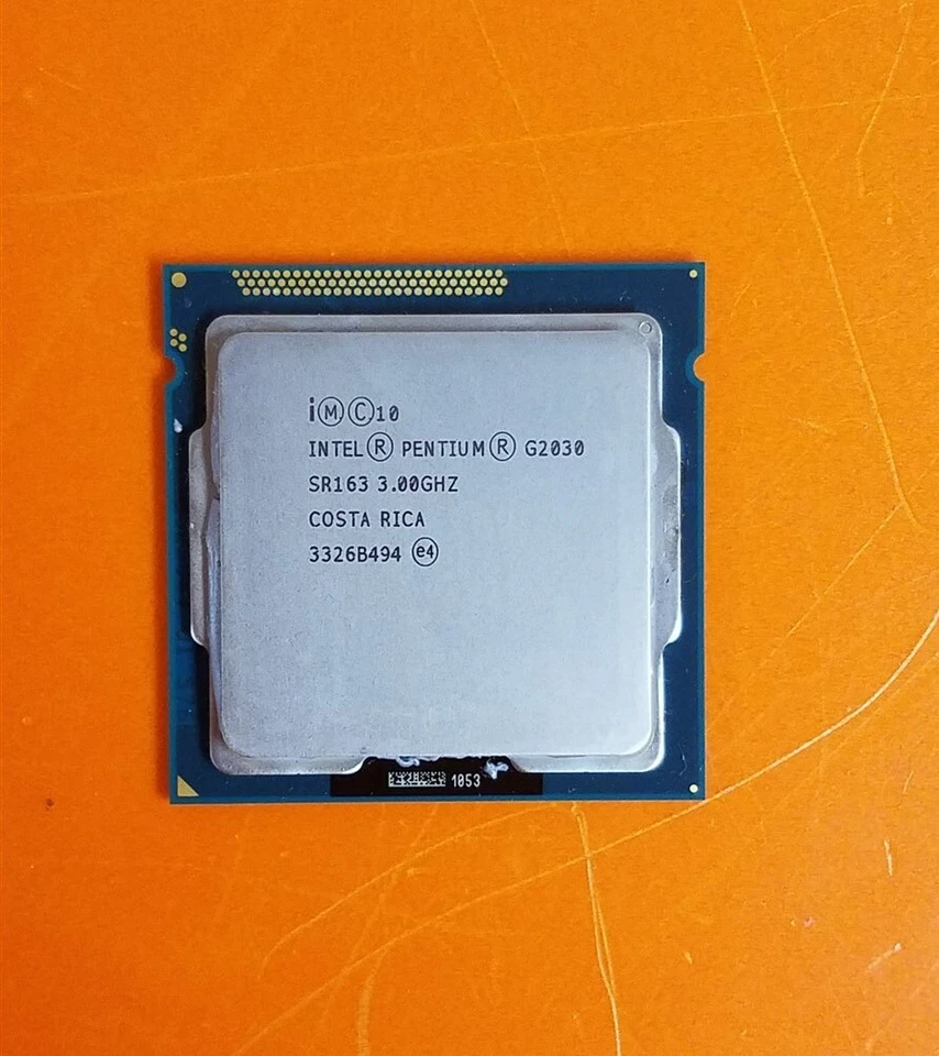 ⭐️⭐️⭐️⭐️⭐️ CPU Processor Intel Pentium Dual-Core G2030 SR163 3.00 GHz  - Image 1 of 1