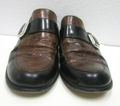 Zapatos de salón Brighton Italia imitación relieve cocodrilo zapatos de tacón 8,5 M para mujer #33b Foto 1 de 4