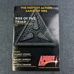 Catálogo de juegos Apogee 1994 correo Wolfenstein 3D Raptor Rise of the Triad de colección - Imagen 1 de 14