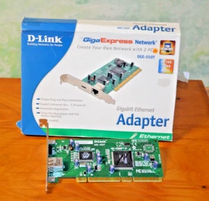 D-Link DGE-550T PCI-X Server Ethernet Network Card/Netzwerk Karte 8DGE550T.1A3 - Bild 1 von 2