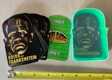 2006 Creepy Classics Bride Of Frankenstein Monster Playing Cards In Box UNUSED