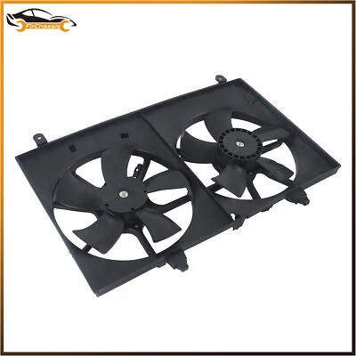 for Infiniti FX35 2003 2004 2005-2008 Dual Radiator AC A/C Condenser Cooling Fan - Imagem 1 de 4