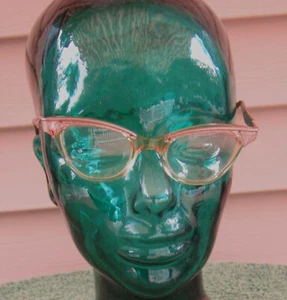 Vintage Cat Eye Deko Brille Brillengestell 51/4 USA - Bild 1 von 3