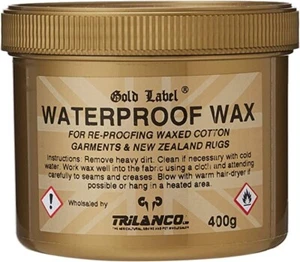 Gold Label Waterproof Wax Clothing Care for Re-Proofing Waxed Cotton 200g & 400g - Bild 1 von 4