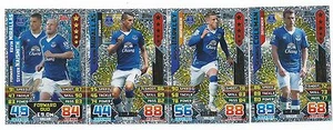 2015 / 2016 EPL Match Attax EVERTON Inserts Man of the Match x 3 Duo x 1 - Picture 1 of 1