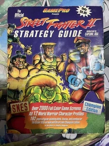 Vintage Street Fighter II 2 GamePro 1992 Edition Strategy Players Guide - Bild 1 von 2