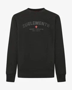 ZU ELEMENTS ZU1831 Herren Sweatshirt Rundhals Design N' Research - gerippter Boden - Bild 1 von 3