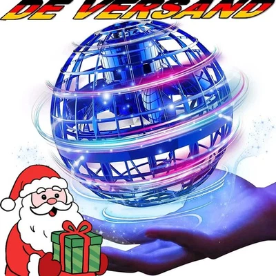 MARKENLOS Pro Hover Ball Fliegender Ball LED Spinner Ball Flying Orb Kinder Spielzeug Neu