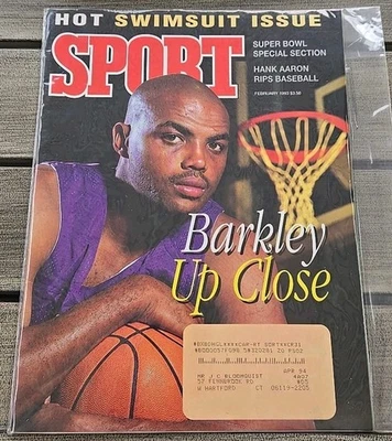 Sport Magazine February 1993 Charles Barkley Phoenix Suns - Image 1 of 2