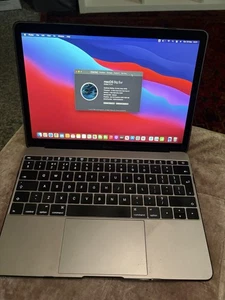 Apple MacBook Retina 12-inch Early 2015 1.1 GHz Intel Core M, 8GB RAM, 256GB - Picture 1 of 6