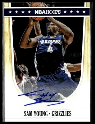 Sam Young 2011-12 Hoops Auto Card #112 - Image 1 of 2
