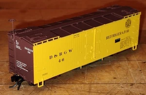 Blackstone Models HOn3 B340805 Moffat Herald D&RGW #46 30' Refrigerator Car - Picture 1 of 11