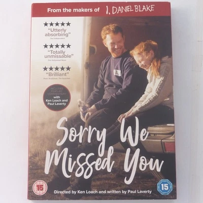 Sorry We Missed You (DVD, 2020) w/ Slipcover Ken Loach Paul Laverty Movie Drama - Image 1 of 4