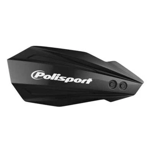 Polisport Bullit Hand Guards GAS/HQV EC/EC-F 21-23, TE/FE 22-23 Black/White - Picture 1 of 2
