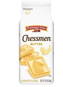 Pepperidge Farm Chessmen Butter Cookies, 7.25 oz Bag - Picture 1 of 1