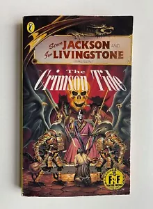 Crimson Tide 1st Edition Fighting Fantasy Puffin #47 - Imagen 1 de 6