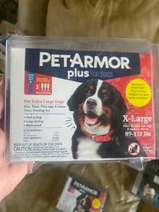 Pet Armor Plus for Extra Large Dogs 89-132 Lbs. 3 Applications - Picture 1 of 5