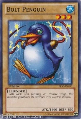 PRIO EN090 1ST ED 3X BOLT PENGUIN COMMON CARDS - Image 1 of 2