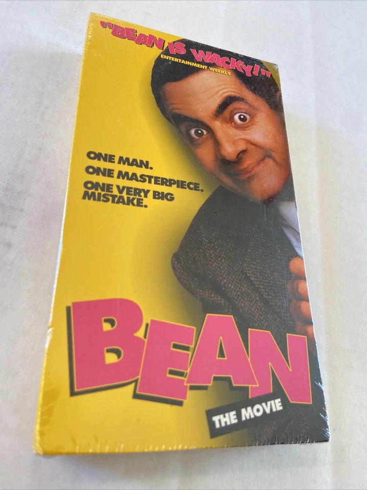 Bean The Movie VHS Video NEW SEALED WITH Film Reel WATERMARKS Rowan Atkinson #H - Image 1 of 4