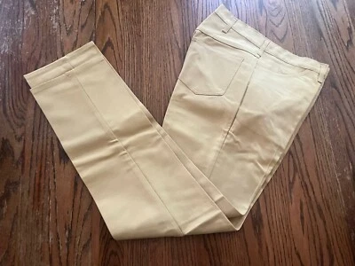 Nuevos Pantalones de Colección Años 60 Ranchcraft Slim Firehose Para Hombre 32x33 Amarillo Tostado Nuevo de Lote Antiguo Foto 1 de 4