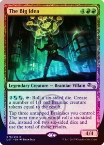 The Big Idea FOIL Unstable NM Red Rare MAGIC THE GATHERING MTG - Picture 1 of 1
