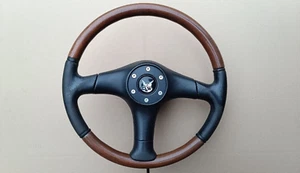 BMW E36 E34 E30 Z3 PORSCHE 911 D&W HOLZ HOLZLENKRAD MOMO TYP DAL 36 - Bild 1 von 11