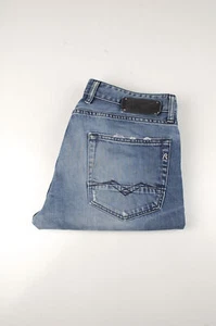 35048 Replay Adhil Distressed Blue Men Jeans in size 33/32 - Picture 1 of 8