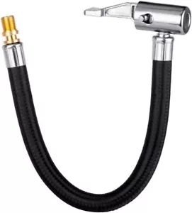 LUMITECO Locking Tire Chuck with Rubber Hose and Standard Tire Valve Fine Thr... - Picture 1 of 7