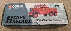 Corgi 17501 Scammell Constructor SIDDLE C. COOK Edición Limitada En Caja - Imagen 1 de 4