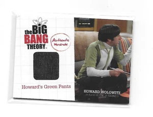 Big Bang Theory season 1 Simon Helberg Howard green pants Wardrobe Costume M8 - Picture 1 of 2