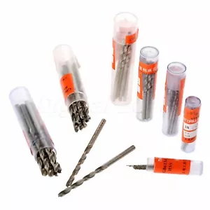 Micro High Speed Steel 0.5-3.5mm Straight Shank Twist Drills Bits Durable D2018 - Picture 1 of 34
