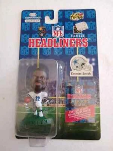 1996 NFL Headliners Emmitt Smith Dallas Cowboys Actionfigur versiegelt neu lesen - Bild 1 von 2