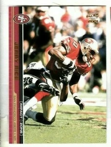 JERRY RICE 2001 Pacific IMPACT ZONE #17 San Francisco 49ers Oakland Raiders - Picture 1 of 2