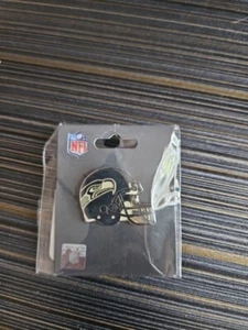 Seattle Seahawks Football Sports Pin Helmet Design NFL Licensed AmincoUSA - Picture 1 of 2