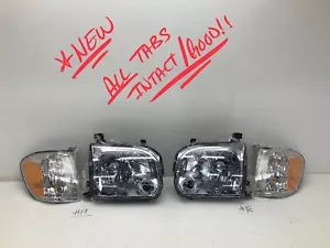 FOR 2005 2006 Tundra Double/Crew Cab PAIR Right & Left Side Halogen HeadLights - Bild 1 von 9