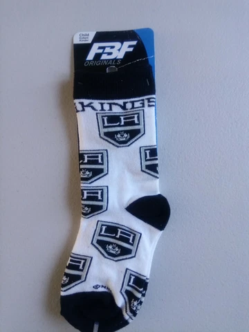 Los Angeles Kings NHL -FBF-child--Kids-Socks sz 8-13 Cover
