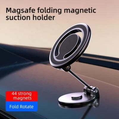 Super Magnetic Car Mount 360 Degree Dashboard Holder For Cell Phone Universal  - Image 1 of 4