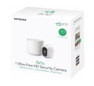Arlo Wireless Wire-Free Battery Powered Outdoor Security Camera w/ Base Station - Picture 1 of 7