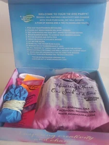 Momma Osa Tie Dye Activity Kit Royal Rainbow Color Size Adult X-Small shirt - Picture 1 of 11