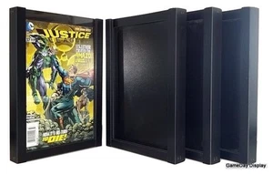Comic Book Display Frame Case Shadow Box Black Magazine Lot of 4 A - Picture 1 of 4